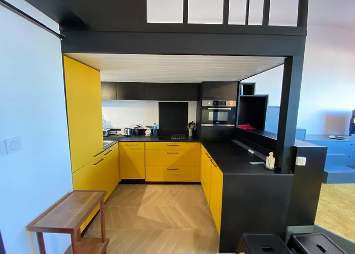 : Duplex Face Plage, Centre-ville, Wi-fi, Parking - Fr-1-319-500 아르카숑